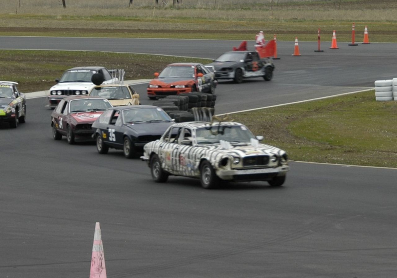 Illustration for article titled 24 Hours Of LeMons Arse Freeze-A-Palooza Über Gallery: British Steel